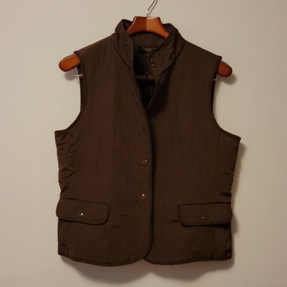 Talbots quilted vest with pockets - Picture 1 of 5